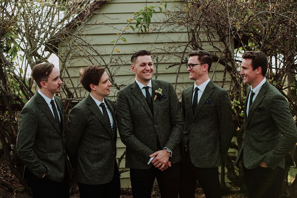 Striking Black & Forest Green Wedding Inspiration | Photography: New Black Studios