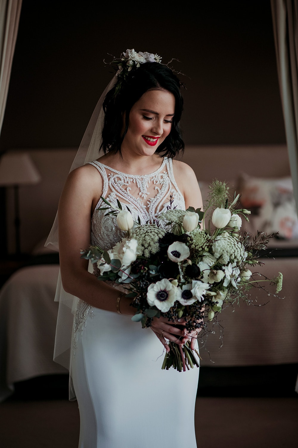 Striking Black & Forest Green Wedding Inspiration | Photography: New Black Studios