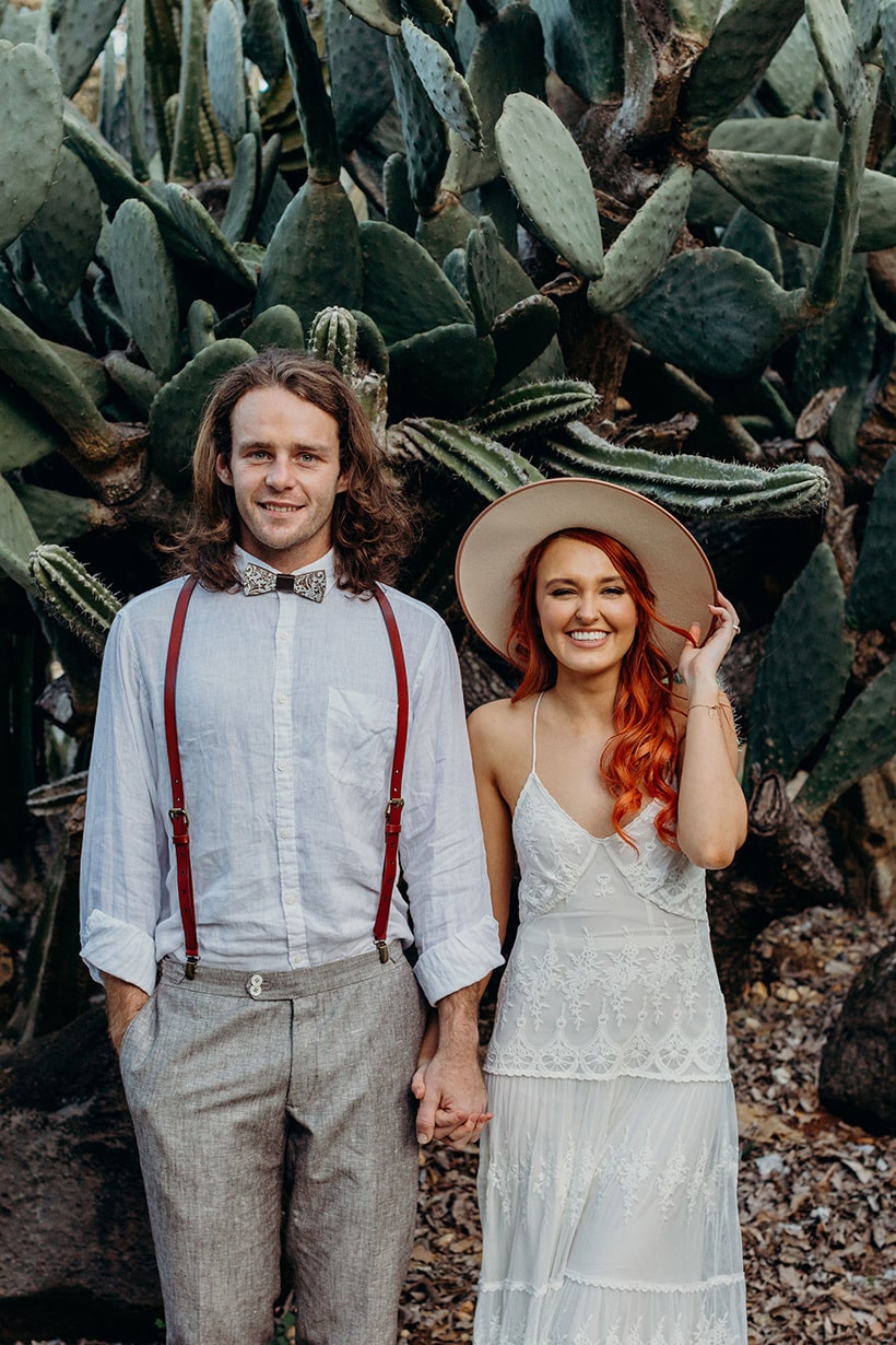 Burnt Orange Boho Desert Wedding Inspiration | Chasing Moments Photography