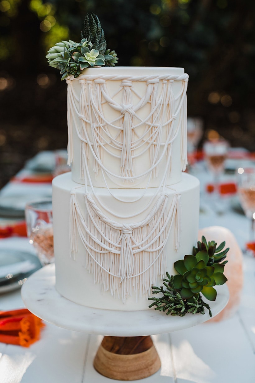 Burnt Orange Boho Desert Wedding Inspiration | Chasing Moments Photography