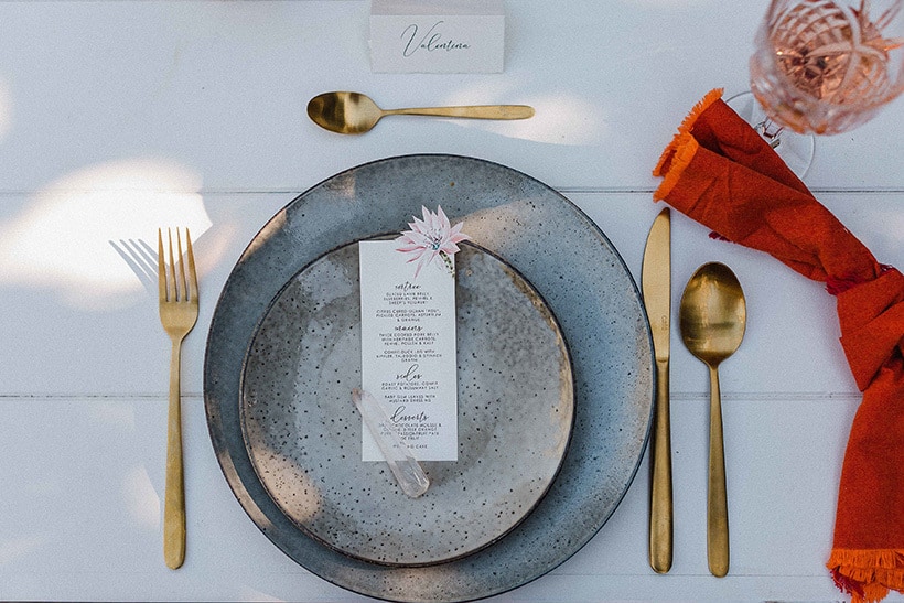 Burnt Orange Boho Desert Wedding Inspiration | Chasing Moments Photography