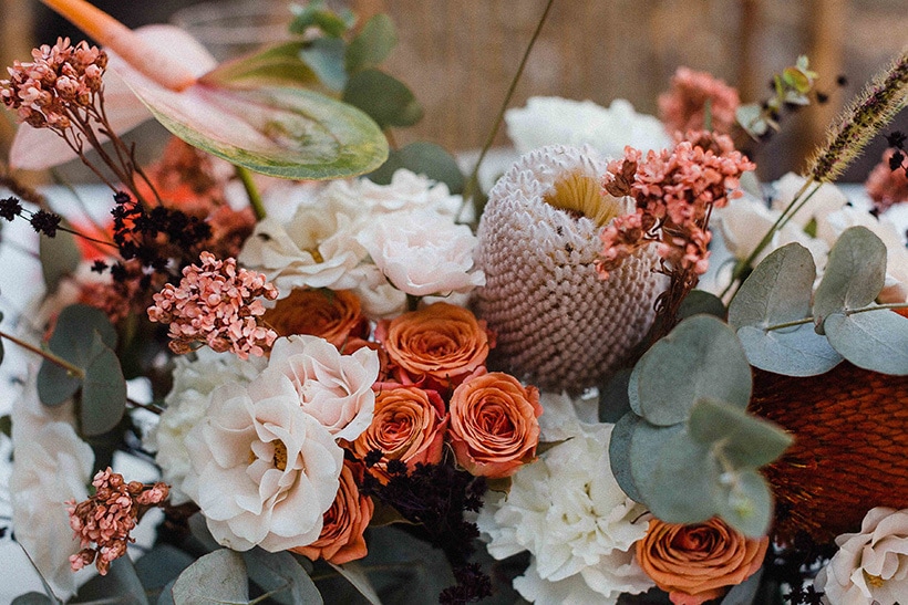 Burnt Orange Boho Desert Wedding Inspiration | Chasing Moments Photography