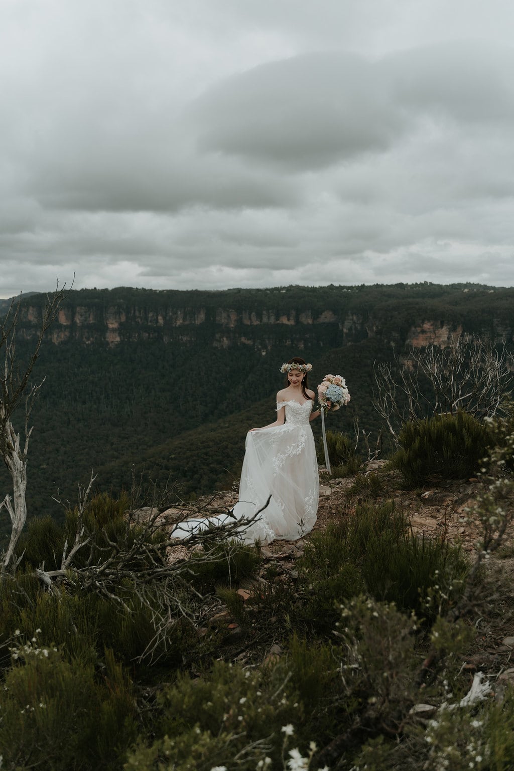 Fernanda & Kevin’s Dreamy Mountain Elopement | Photography: Salt Atelier
