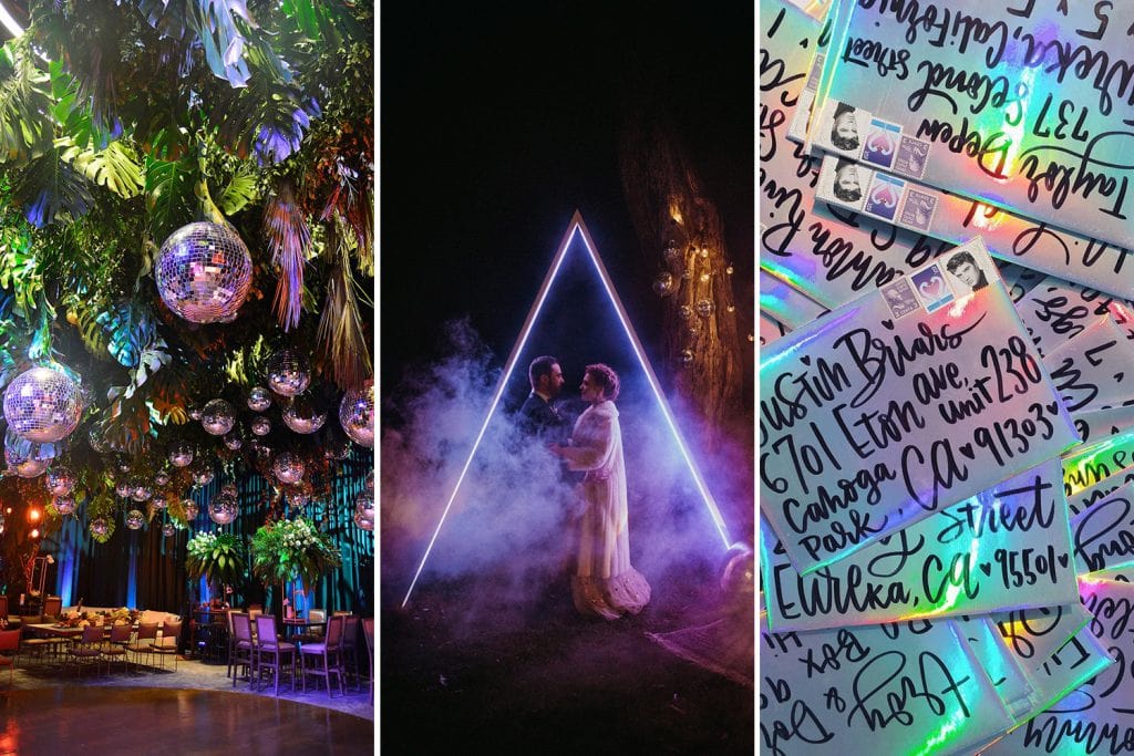 Electric Disco Wedding Ideas