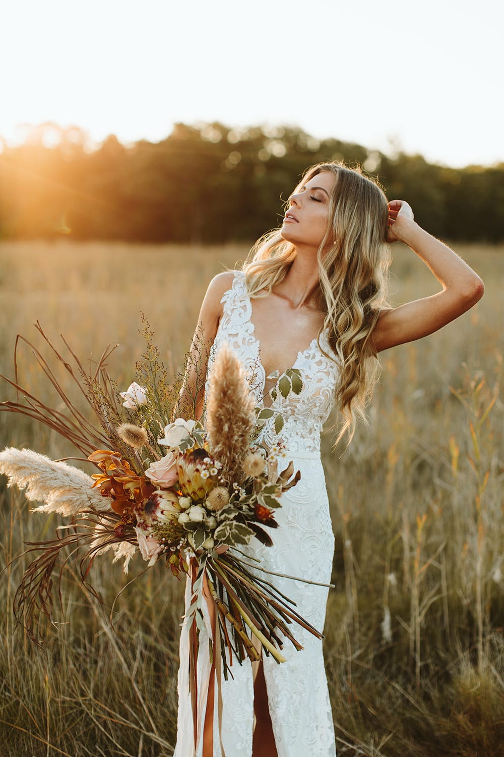 Fields of Gold Wedding Inspiration | Photography: Sam McGrath Photographer
