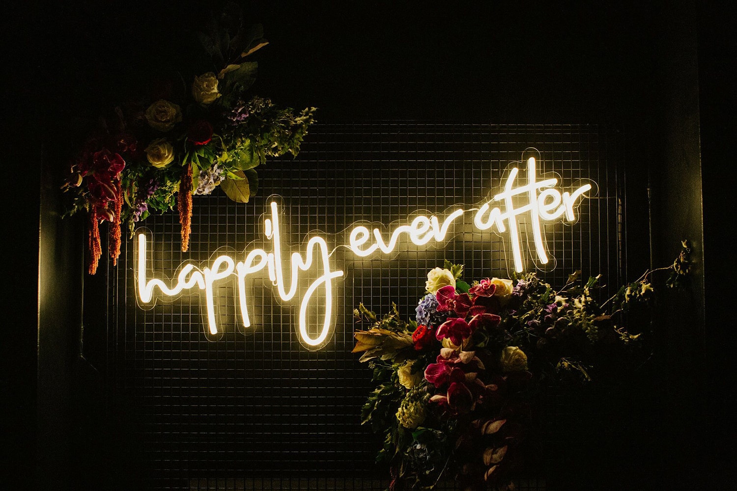 Happily Ever After Neon Sign by Custom Neon
