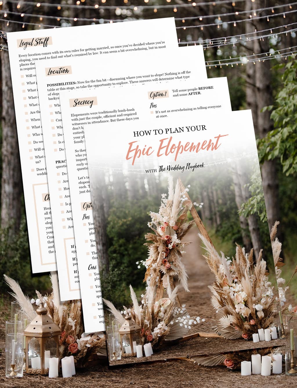 How to Plan Your Epic Elopement Ebook