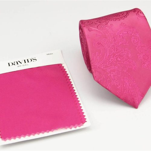 Fuchsia Wedding Tie