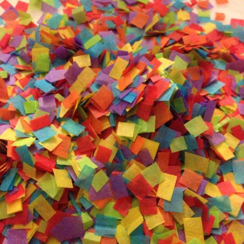 Biodegradable Rainbow Confetti