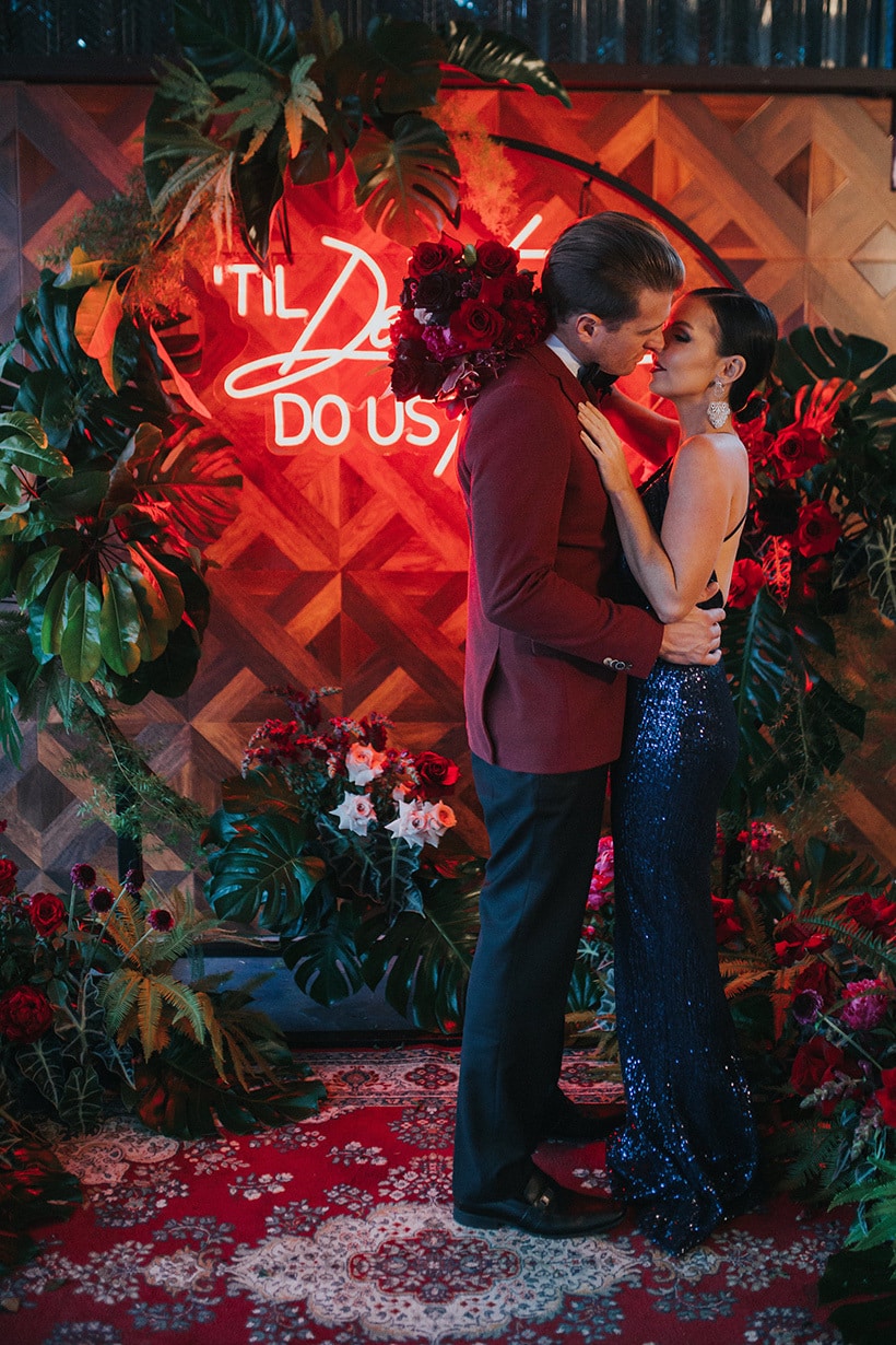 Lush Modern Wedding Inspiration | White Fox Studios