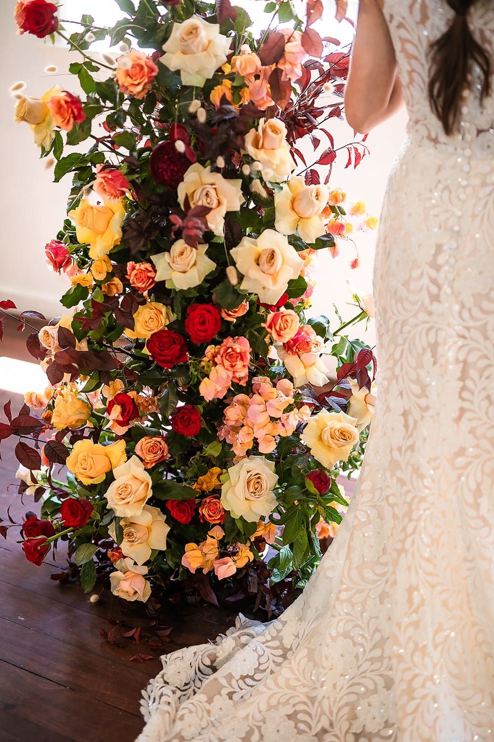 Modern Luxe Wedding Inspiration in Autumn Colours | Photography: Jason Soon Photography