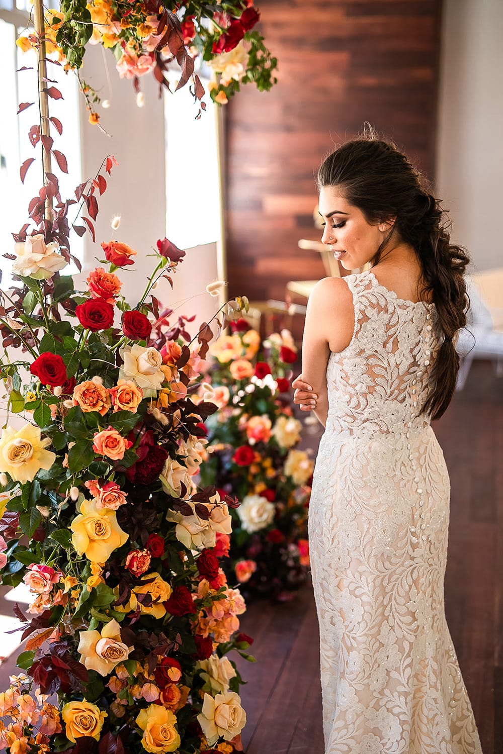 Modern Luxe Wedding Inspiration in Autumn Colours | Photography: Jason Soon Photography
