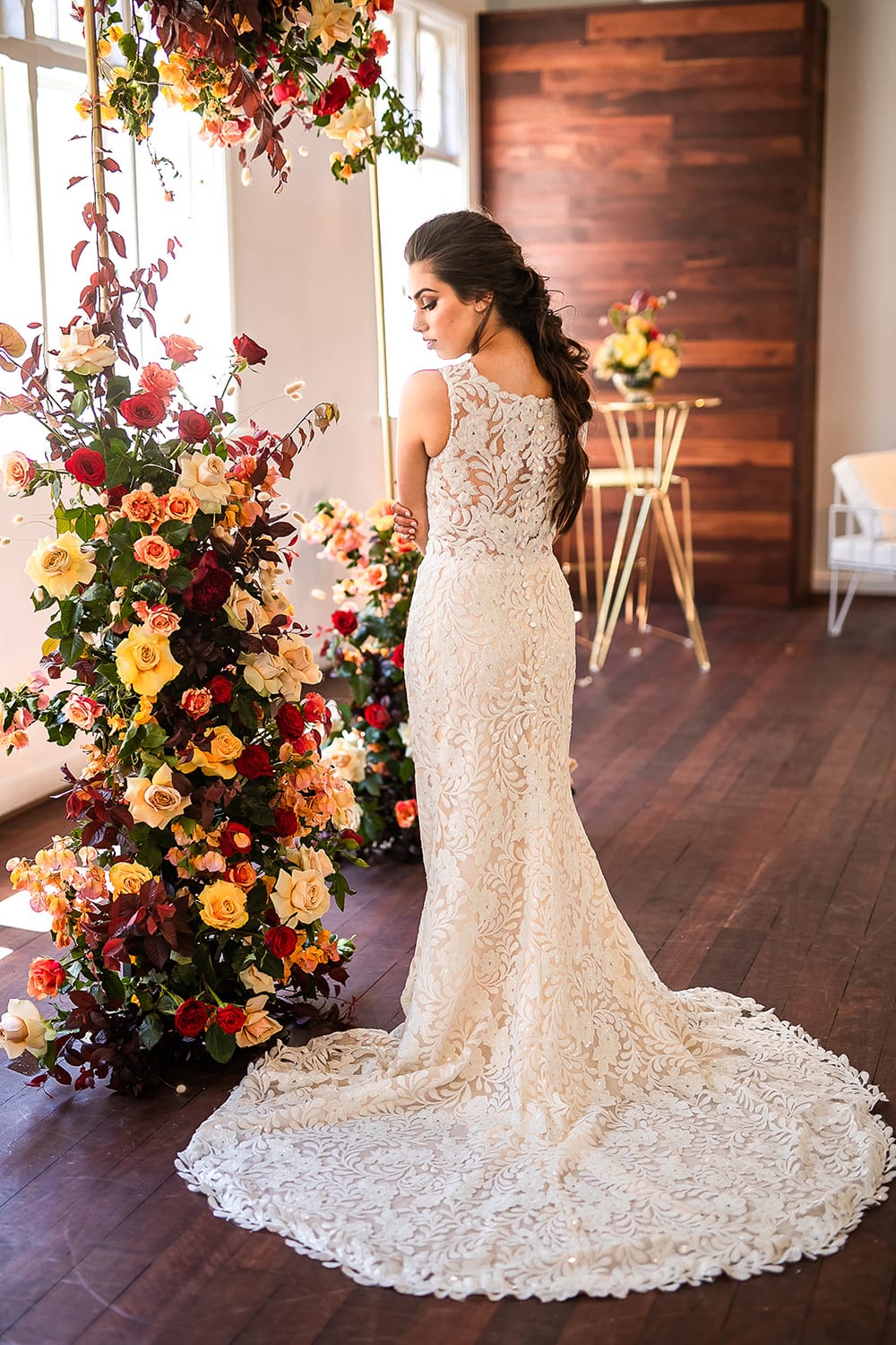 Modern Luxe Wedding Inspiration in Autumn Colours | Photography: Jason Soon Photography