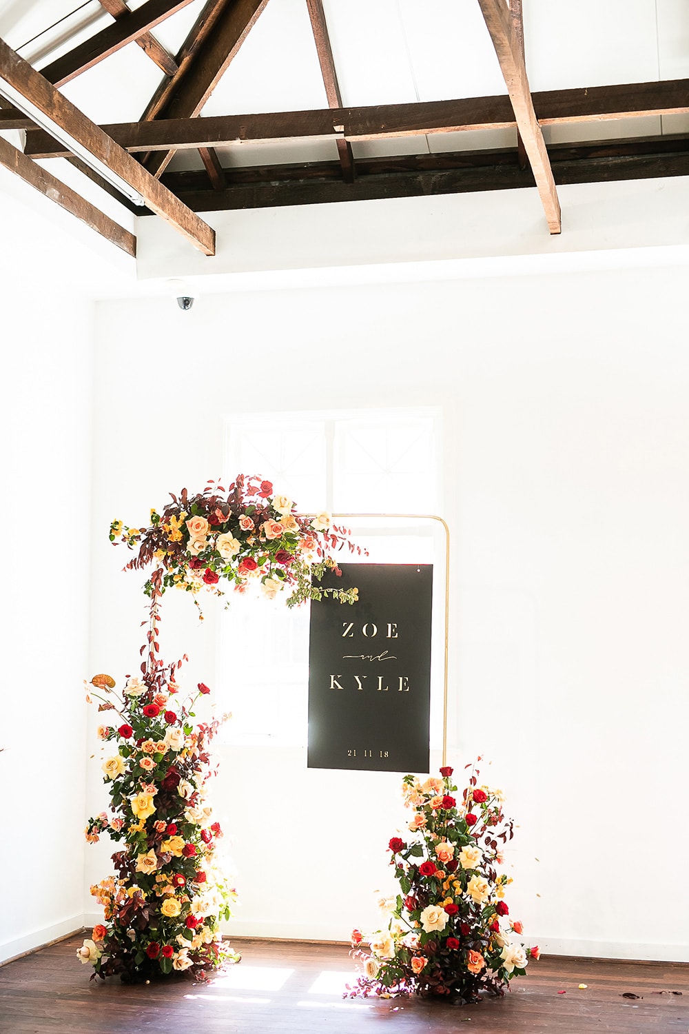 Modern Luxe Wedding Inspiration in Autumn Colours | Photography: Jason Soon Photography