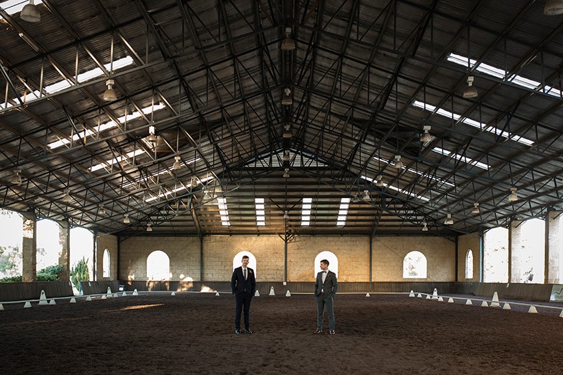 Modern Rustic Wedding Inspiration in Moody Blue & Copper | Jasmine Skye Photography