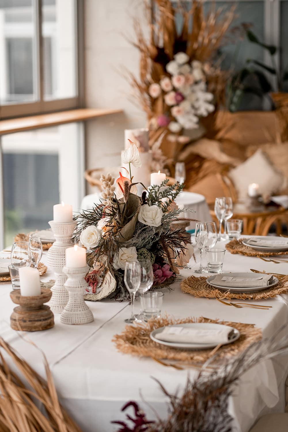 Natural Boho Beach Wedding Inspiration | Photography: Michael Boyle Photography
