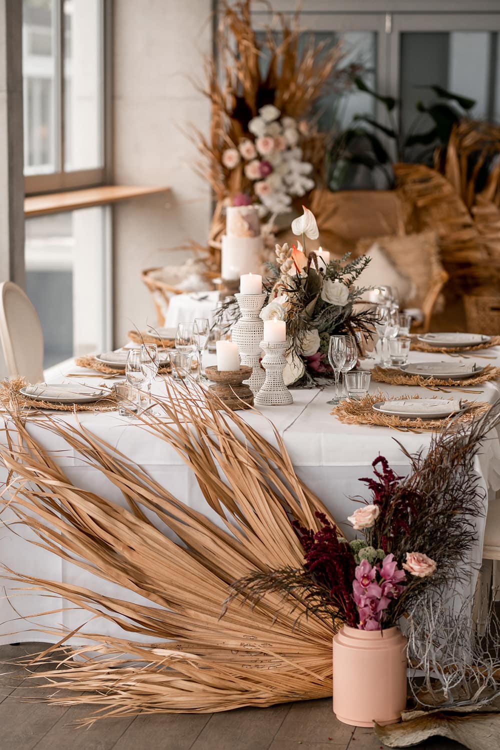Natural Boho Beach Wedding Inspiration | Photography: Michael Boyle Photography