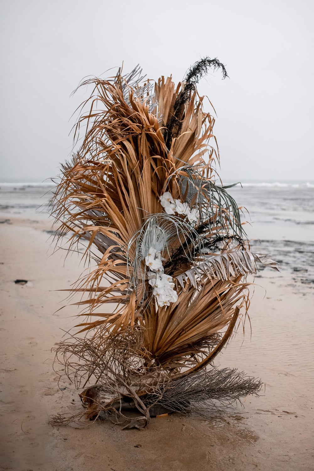 Natural Boho Beach Wedding Inspiration | Photography: Michael Boyle Photography