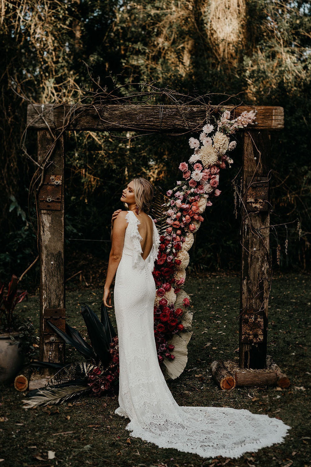 Natural Romantic Wedding Inspiration at a Rainforest Retreat | White Parrot Photography & Film