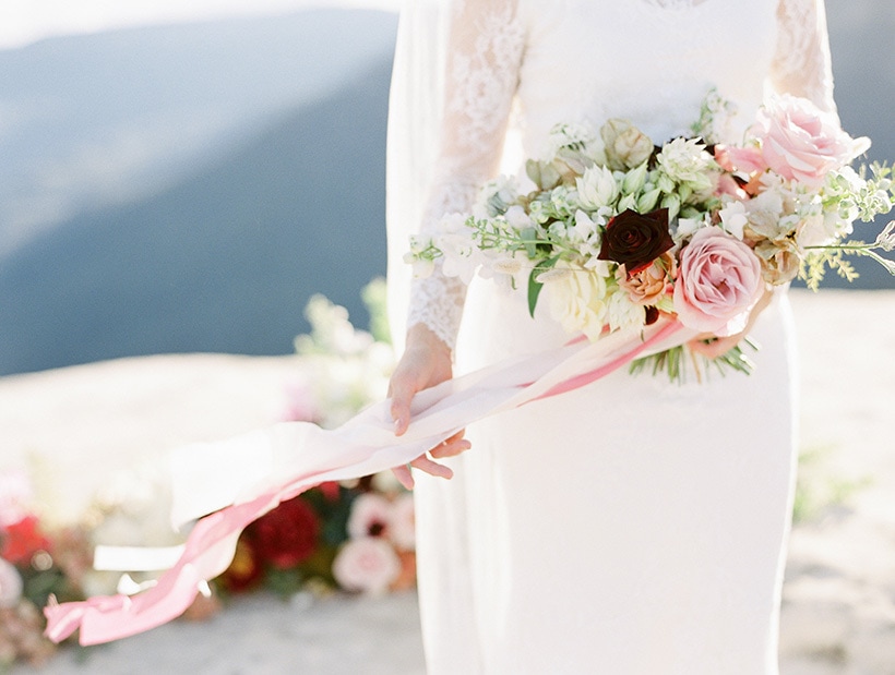 Picturesque Mountain Elopement Inspiration | We Are Origami 