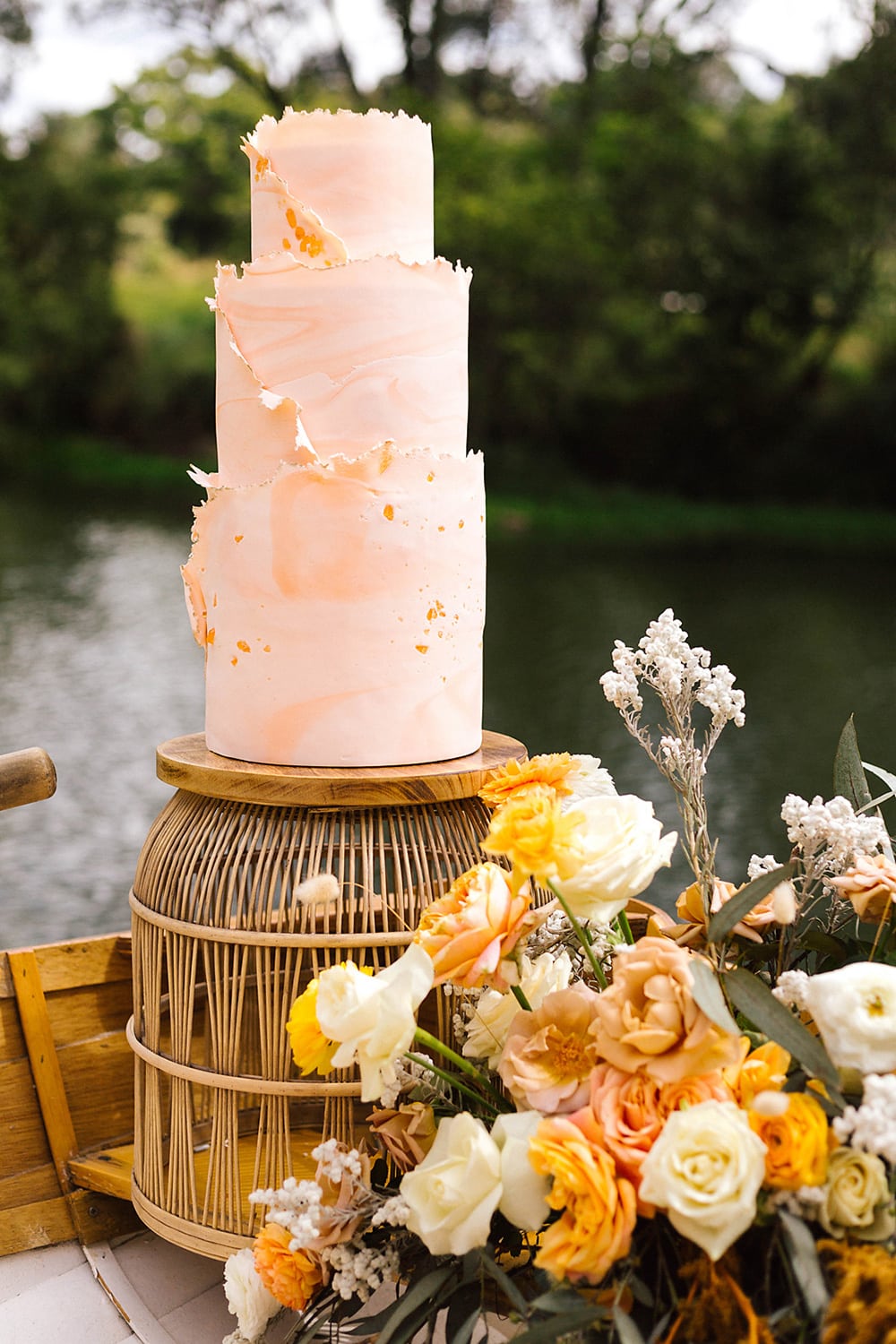 Romantic Riverside Boho Wedding Inspiration | Photography: Poppy and Sage