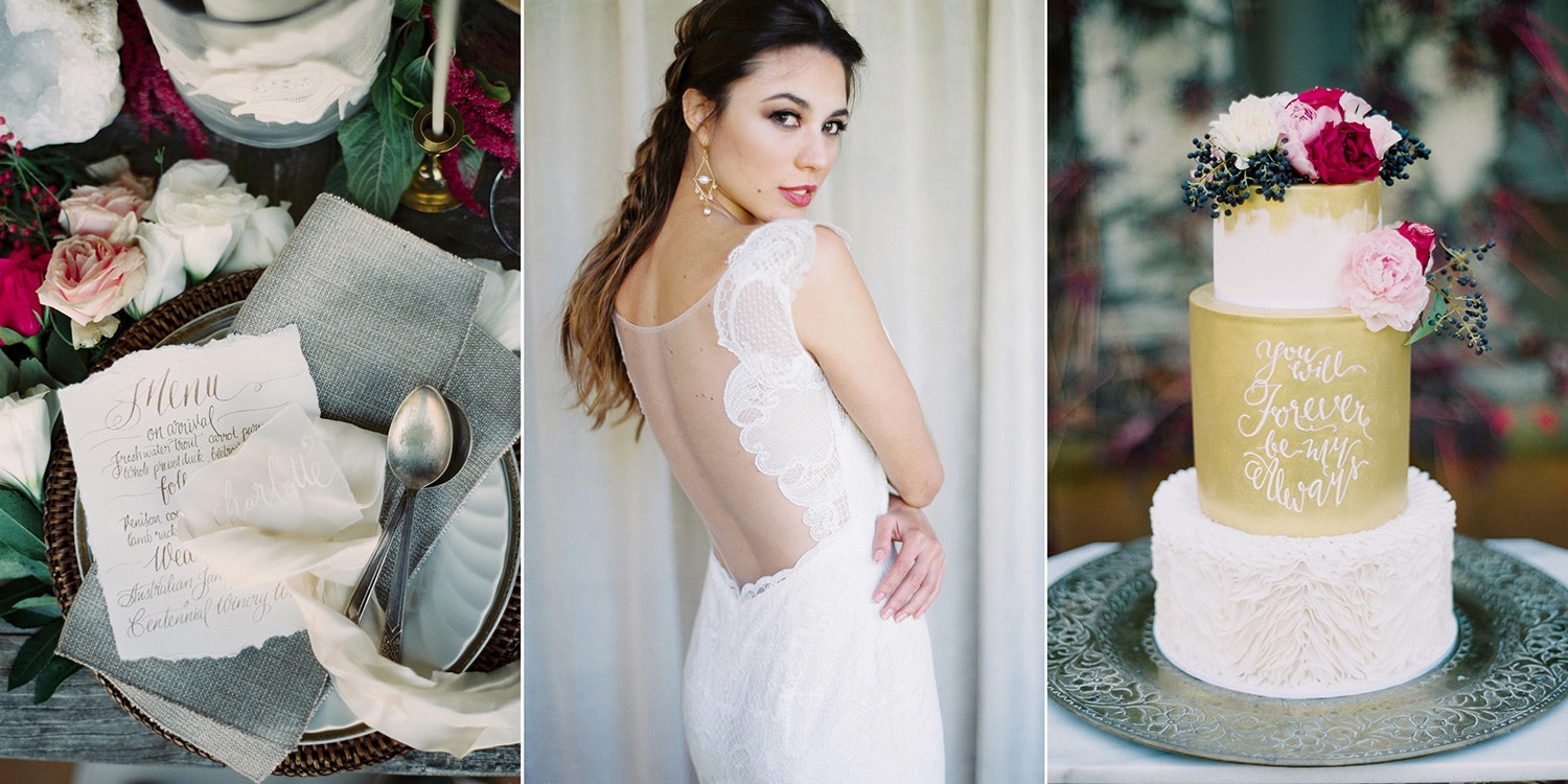 Romantic Wedding Style Inspiration