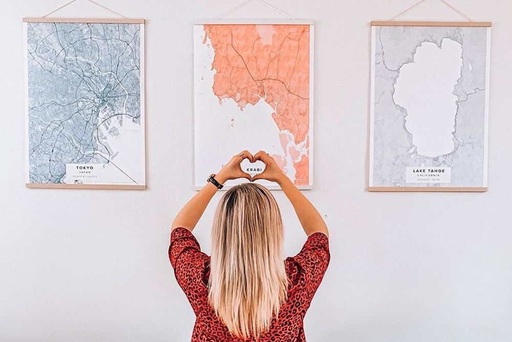 5 Ways To Mark Your Relationship Milestones With Mapiful | Photo: @blondevoyagenyc