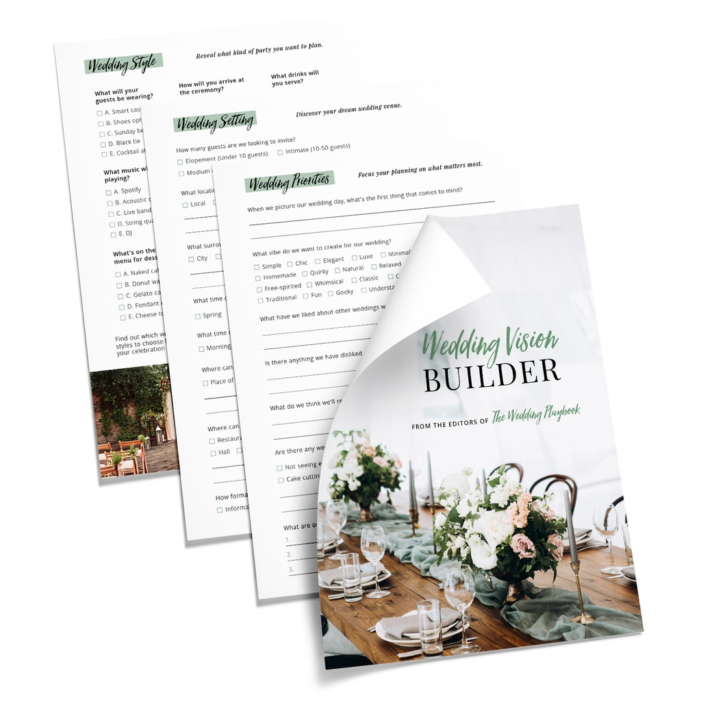 Wedding Vision Builder Preview