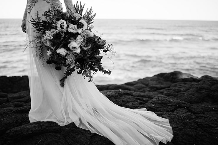 Windswept Seaside Elopement Inspiration | Peppermint Photography