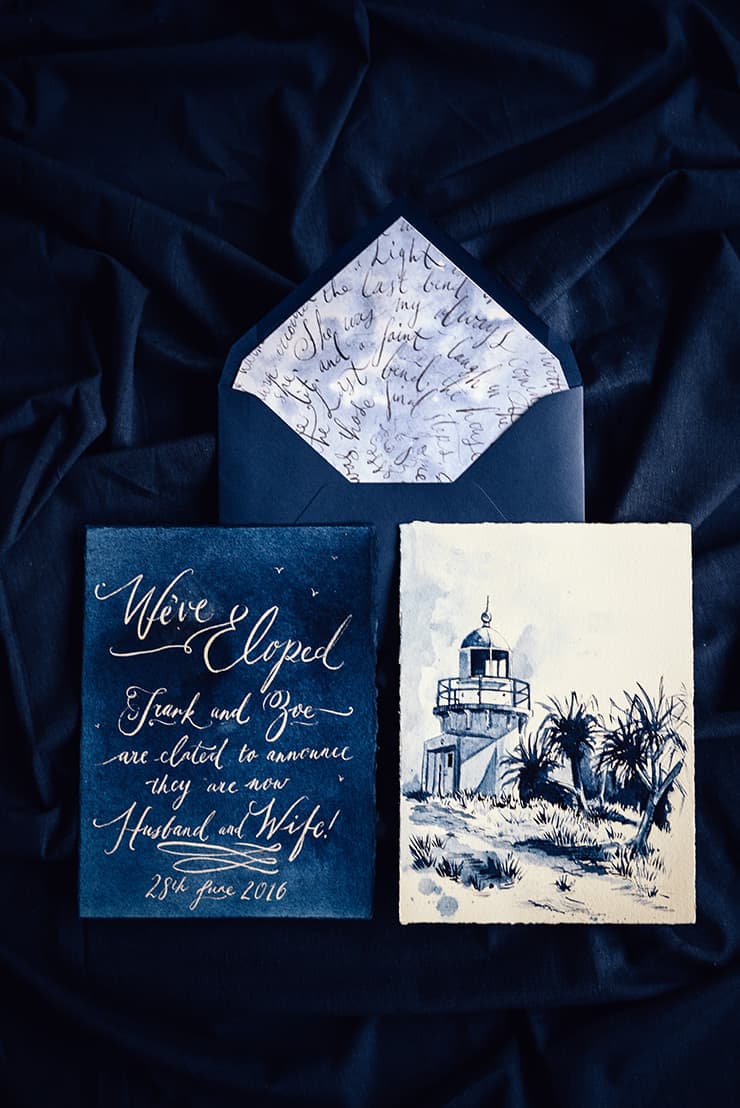 Windswept Seaside Elopement Inspiration | Peppermint Photography