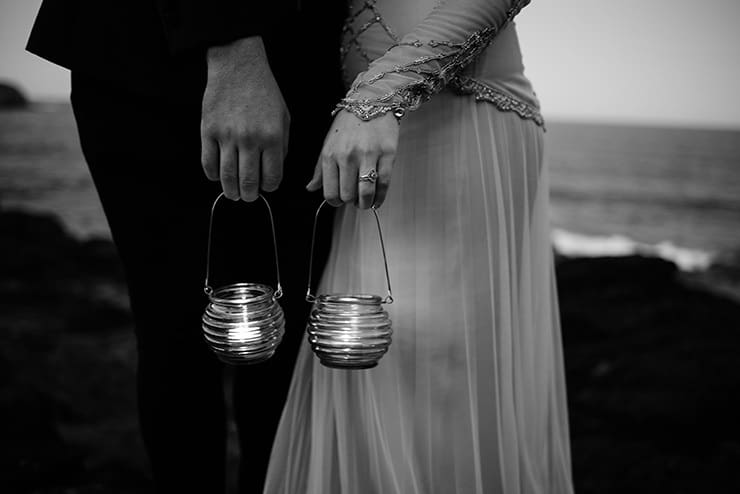 Windswept Seaside Elopement Inspiration | Peppermint Photography